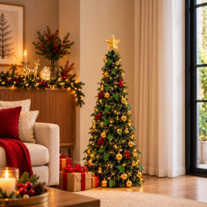 Árvore De Natal 1,5m Dobrável Decorativa Verde