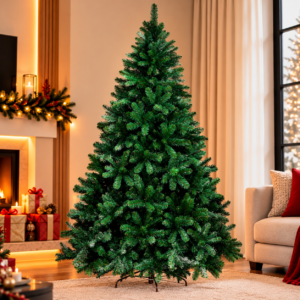 Árvore De Natal 2,1m 1500 Galhos Luxo Pinheiro Verde Cheia