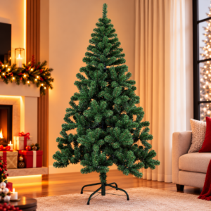 Árvore De Natal Pinheiro Tradicional Verde 2,10m 508 Galhos