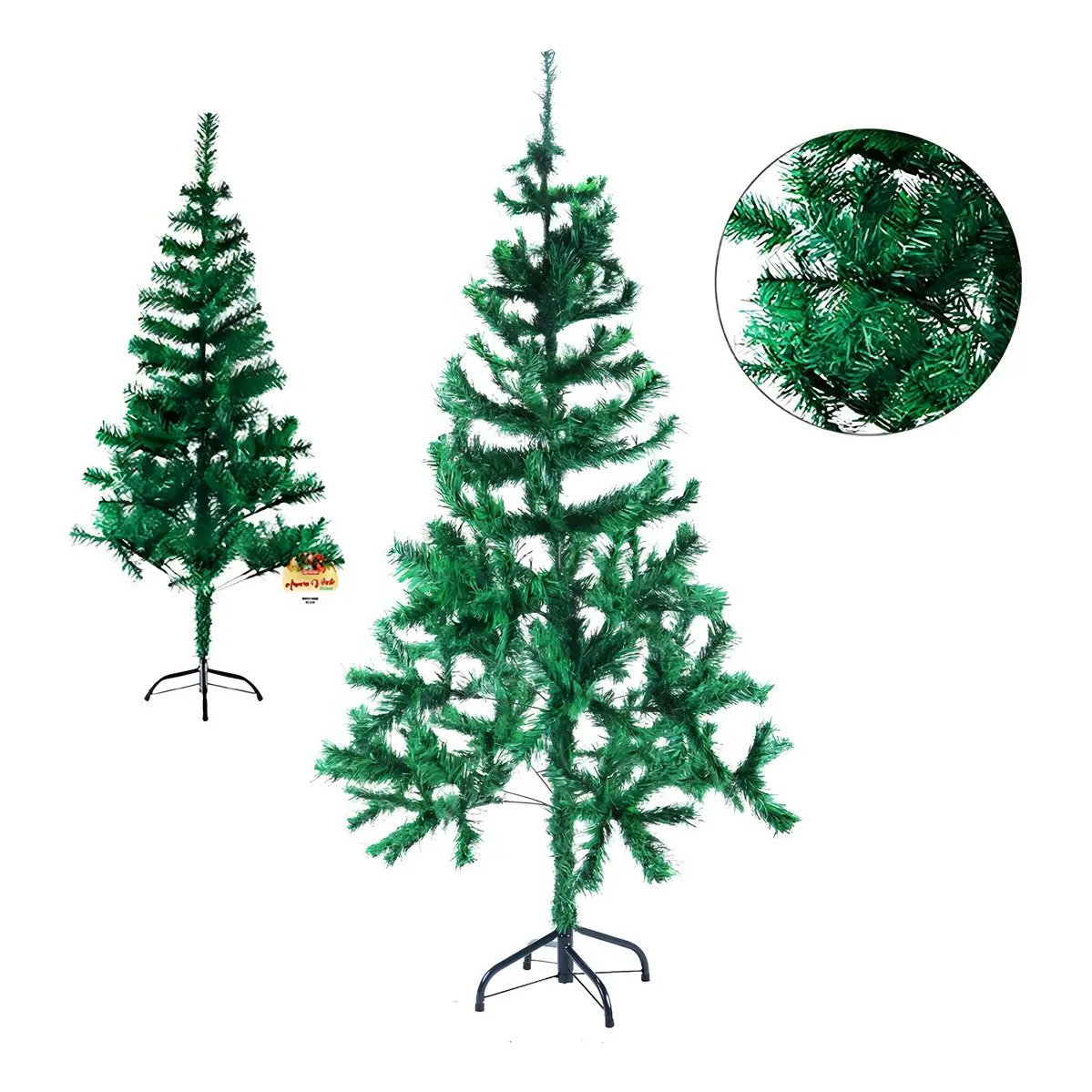 Arvore De Natal 2,10 Metros 450 Galhos Cheia Pinheiro Luxo - Image 3