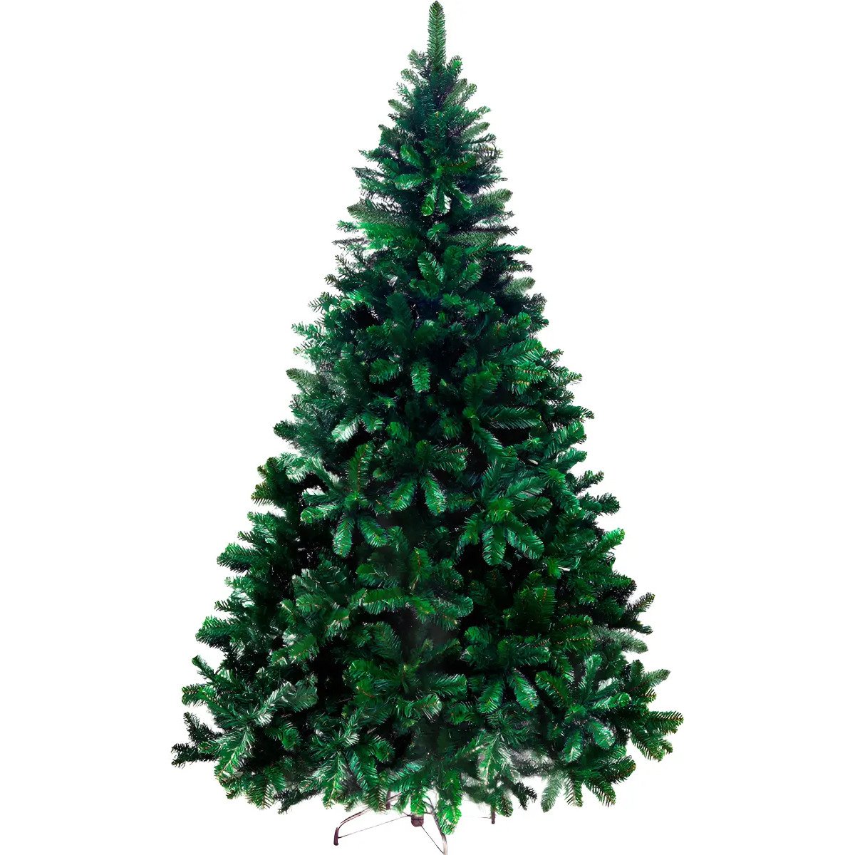 Árvore De Natal 2,1m 1500 Galhos Luxo Pinheiro Verde Cheia