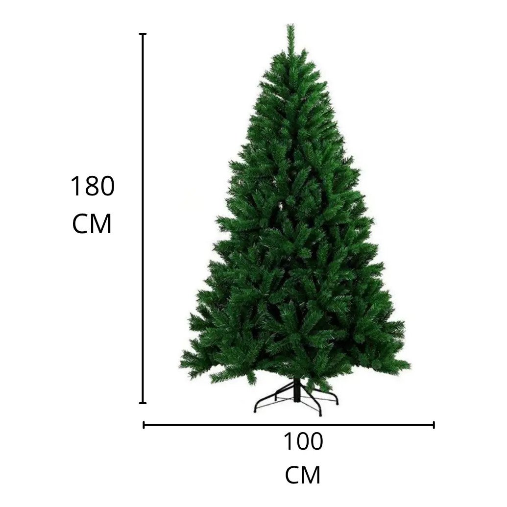 Arvore De Natal Imperial 180cm 1860 Galhos Pé De Ferro - Image 2