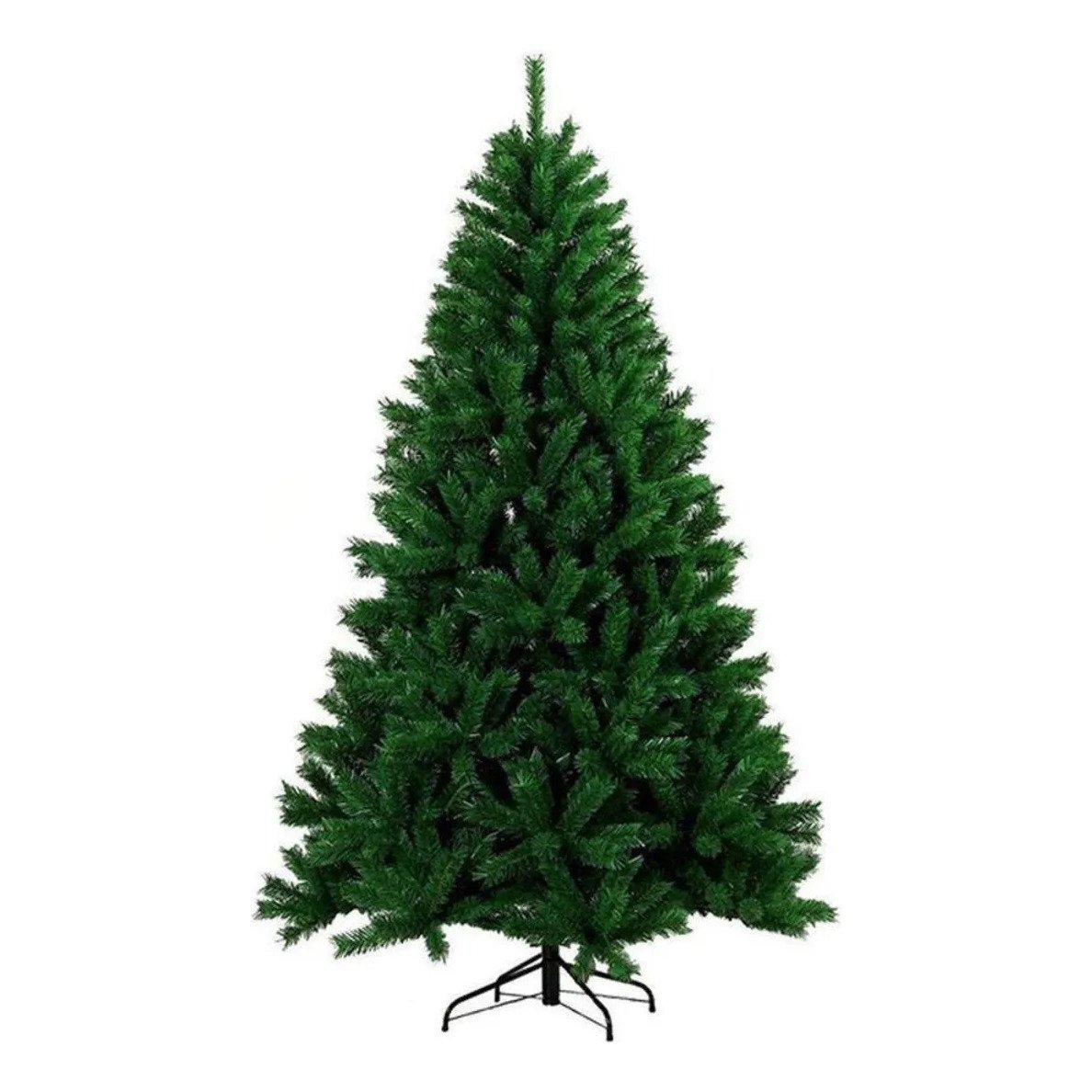 Arvore De Natal Imperial 210cm Com 2350 Galhos Pé De Ferro Verde
