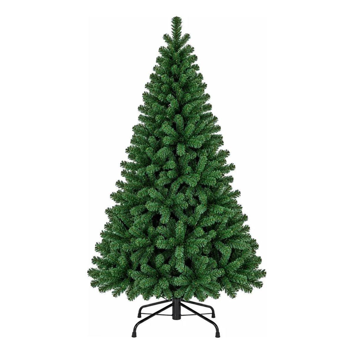 Árvore De Natal Pinheiro Canadense Luxo 2,10m 1200 Galhos Tradicional Verde Imperial Premium Grande Cheia