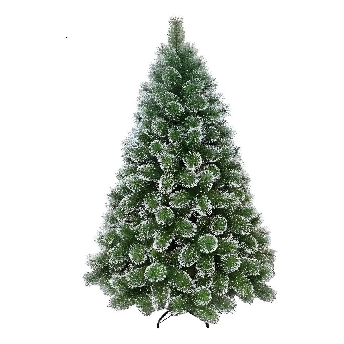 Árvore De Natal Pinheiro Neve 1,80m 360 Galhos Pom Verde Com Pontas Nevada Grande Pinheiro Toque De Neve Cheia Luxo