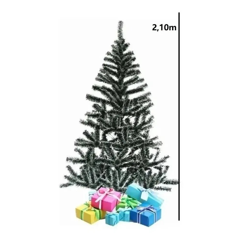 Árvore De Natal Pinheiro Tradicional Verde Nevada 2.10m - Image 2