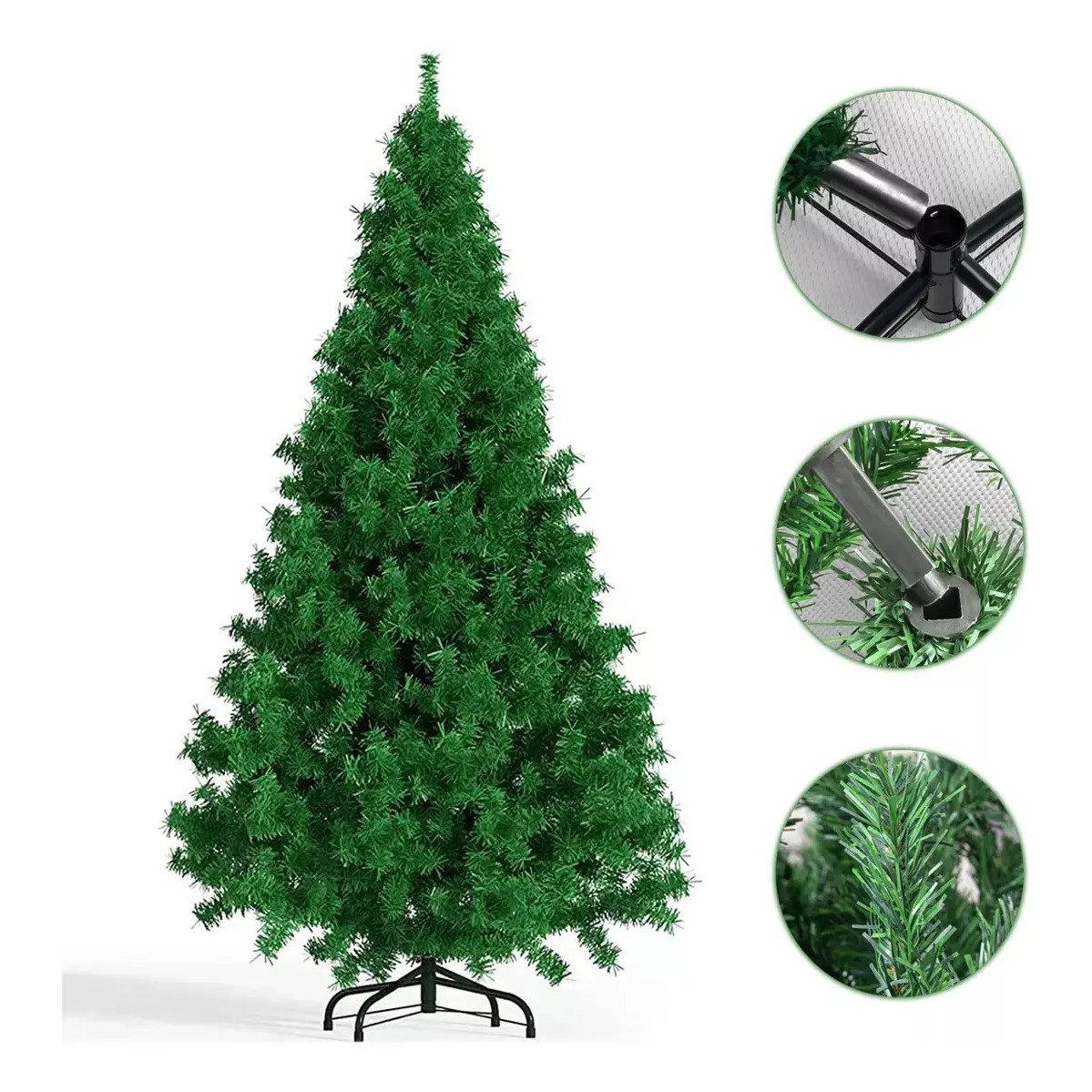 Árvore Natal 1,50m 500 Galhos Pinheiro Cheia Luxo Premium - Image 2