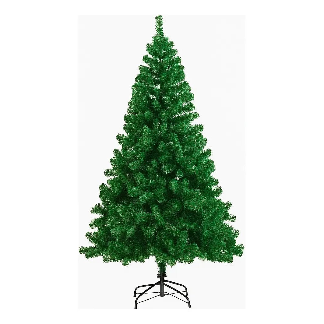 Árvore Natal Cheia Pinheiro Luxo 1000 Galhos 210cm Verde Verde-escuro - Image 2