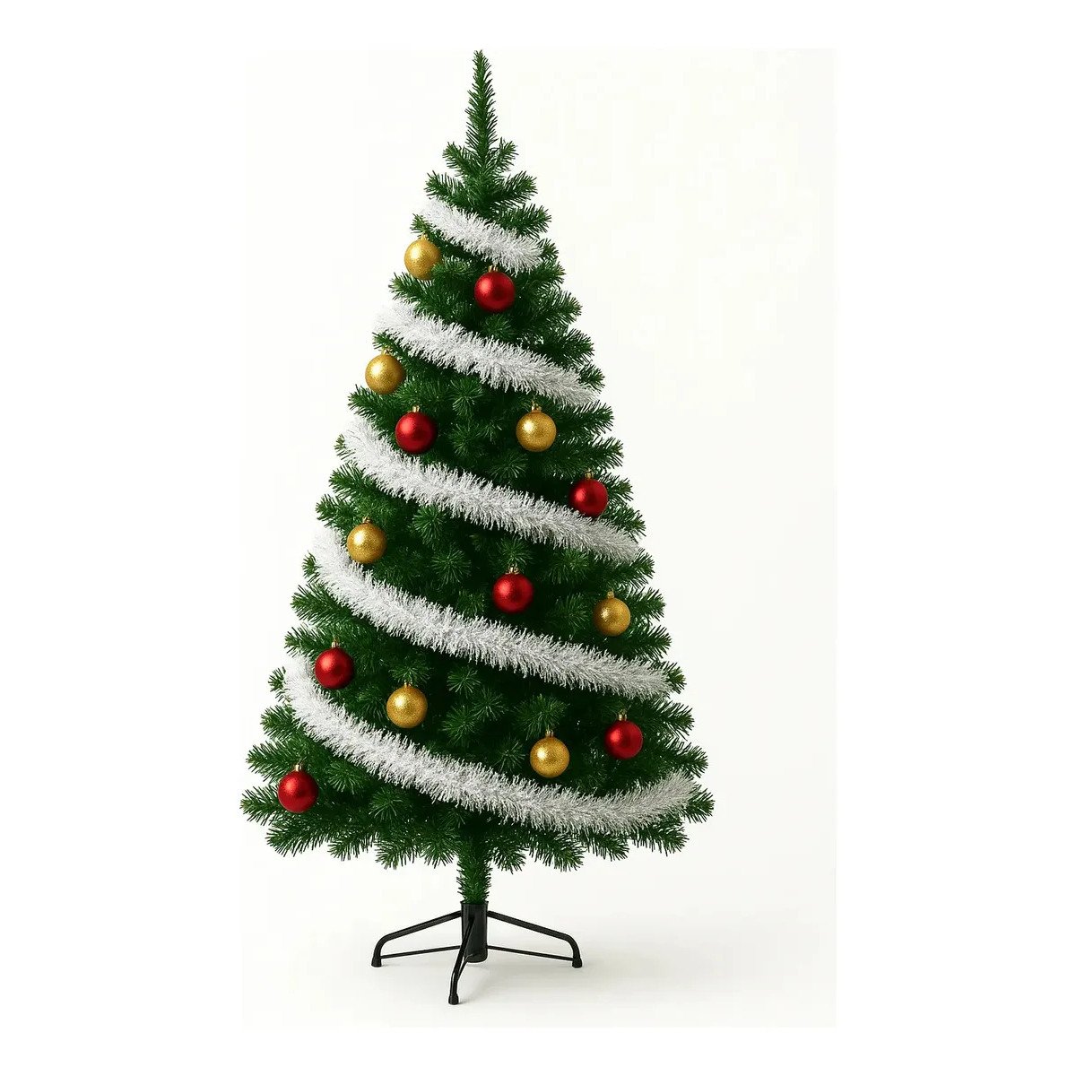 Árvore Natal Cheia Pinheiro Luxo 1000 Galhos 210cm Verde Verde-escuro - Image 3